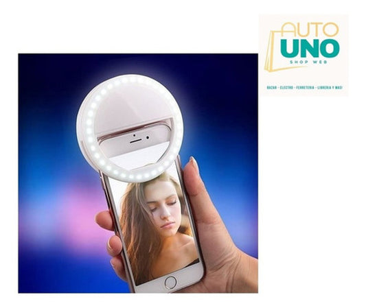 SKY Aro Luz LED Selfie Recargable – 36 LEDs