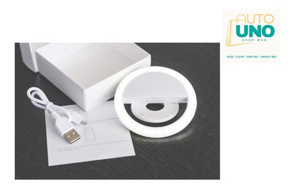 SKY Aro Luz LED Selfie Recargable – 36 LEDs