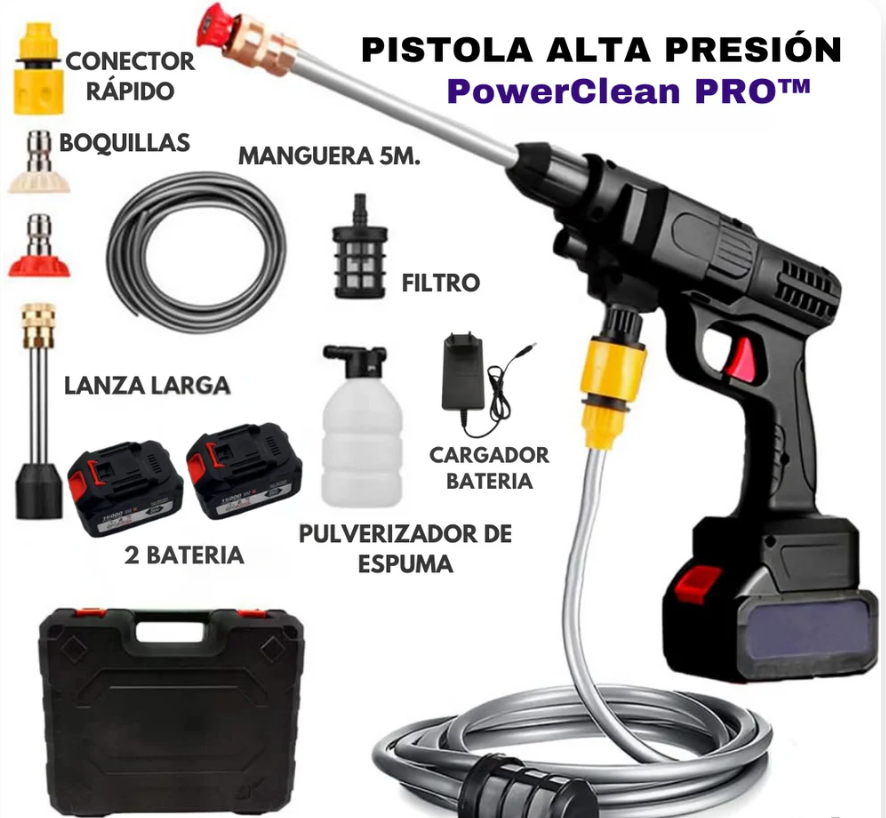 PowerClean Pro Pistola Alta Presión