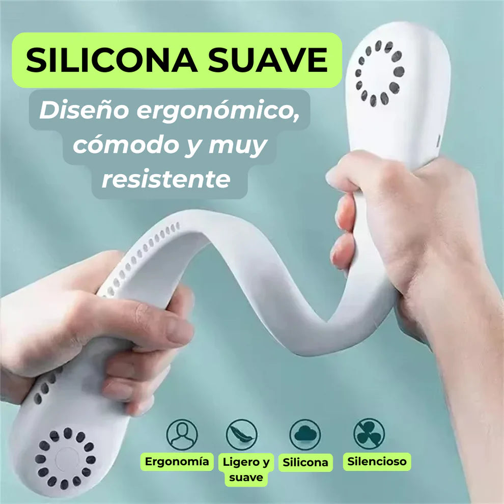 Ventilador de Cuello Portátil Sin Aspas