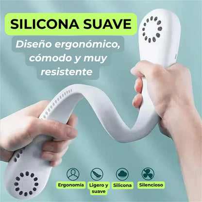 Ventilador de Cuello Portátil Sin Aspas