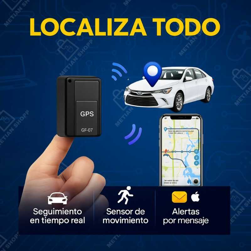 Mini Rastreador GPS GF‑07
