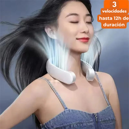 Ventilador de Cuello Portátil Sin Aspas
